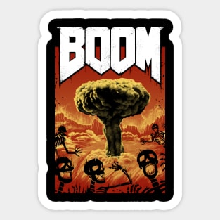 Nuclear Boom Sticker